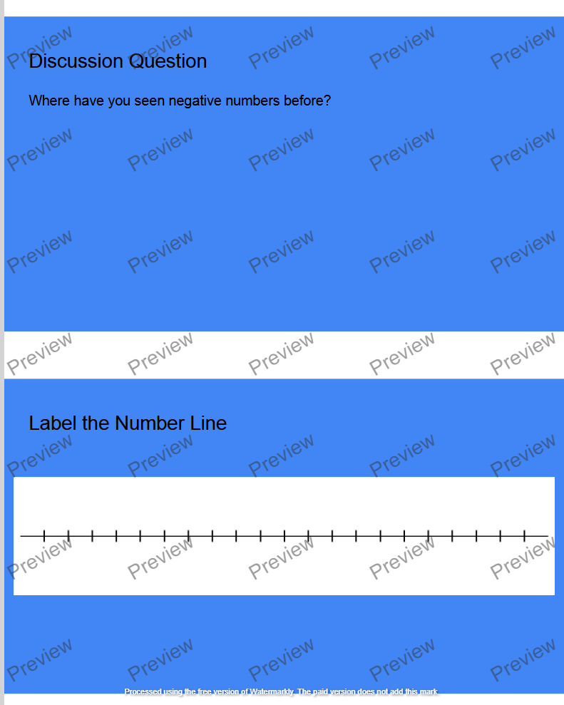 Adding Integers with Different Signs, Chapter 1, Lesson 4