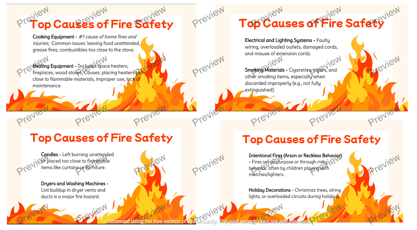 Fire Safety 5 Day Unit
